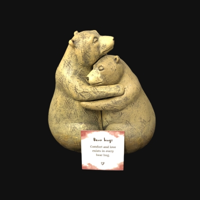 bear hug couple