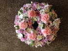 Pastel wreath