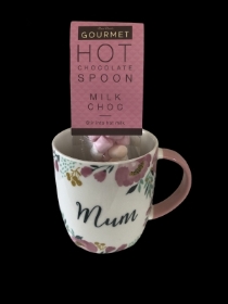 hot chocolate & mum mug gift set