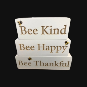 three bee block